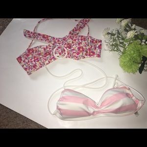 Victoria’s Secret Lot of 2 Bikini Swim Top Size S